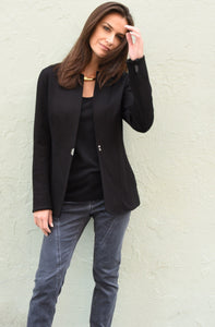 Casual Blazer – Black Jackets The Eight Senses® 