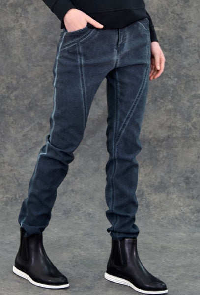 Urban Sense Jean Pants The Eight Senses® Dark Indigo XS 