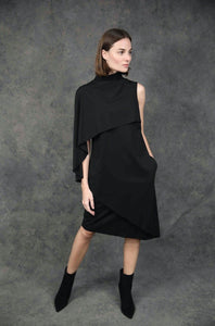 Architectural Dress Dresses The Eight Senses® Black XS 
