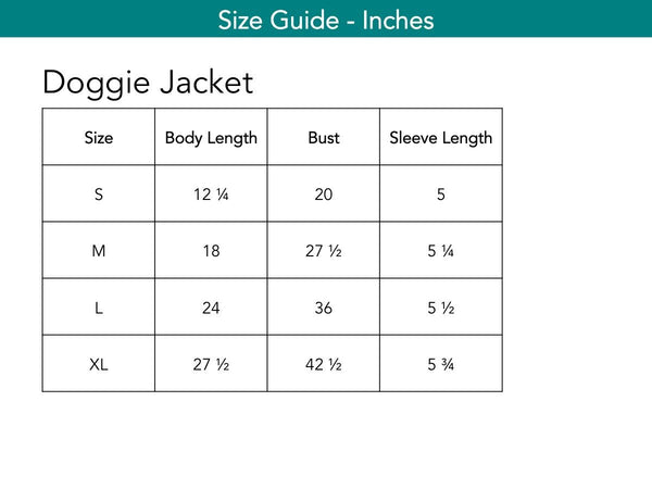 Doggie Jacket Dogwear The Eight Senses® 