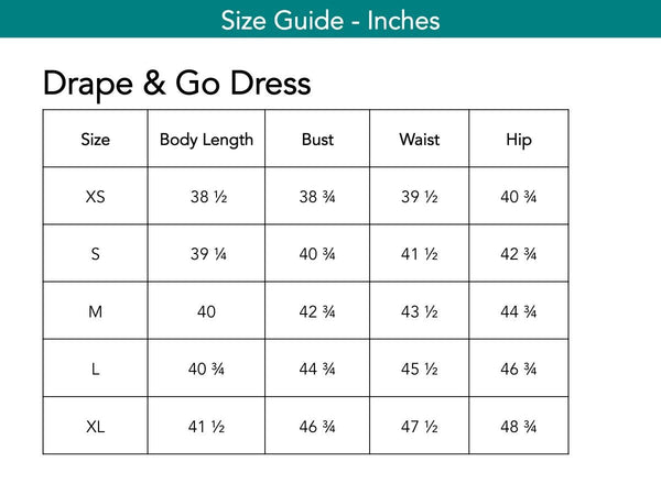 Drape & Go Dress Dresses The Eight Senses® 