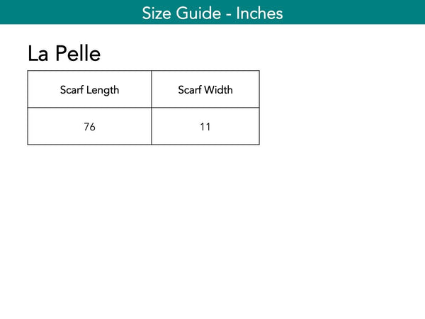 La Pelle Scarf The Eight Senses® 