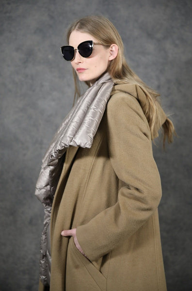 Lapel Puffer Scarf Scarf The Eight Senses® 