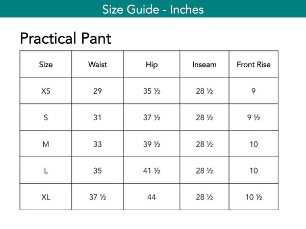 Practical Pant Pants The Eight Senses® 