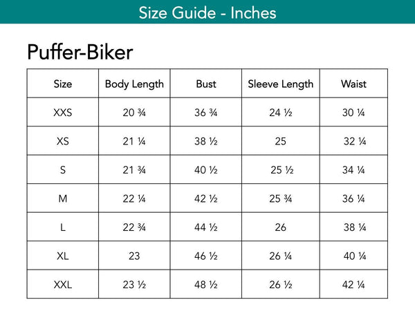 Puffer-Biker Jackets The Eight Senses® 