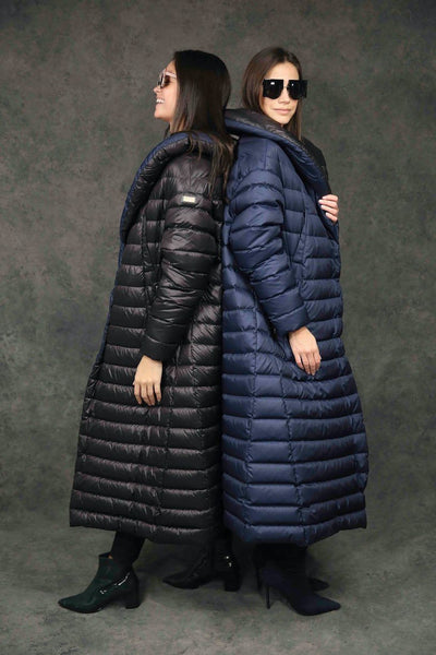 Reversible Oversized Puffer Coats The Eight Senses® 