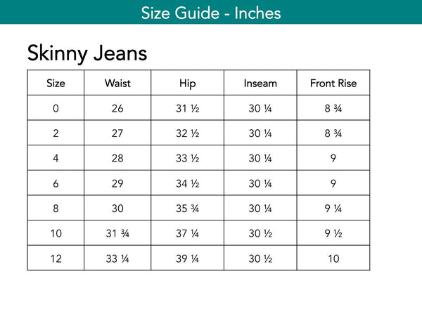 Skinny Jeans Pants The Eight Senses® 