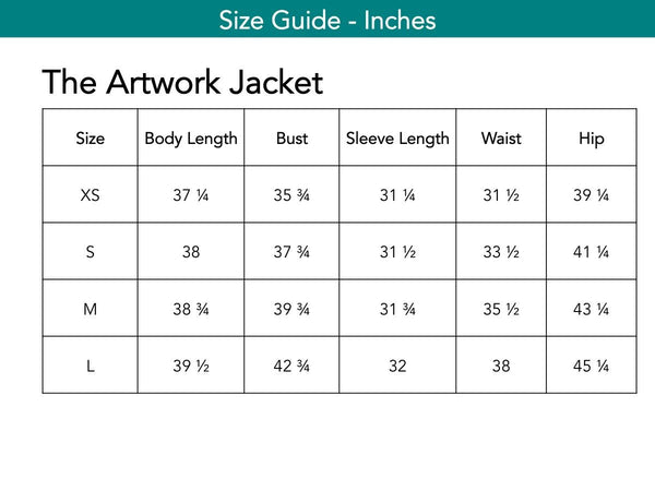 The Artwork Jacket Jackets The Eight Senses® 