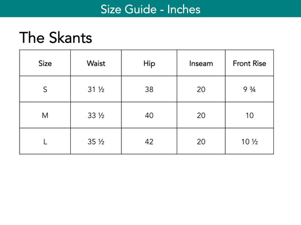 The Skants Pants The Eight Senses® 