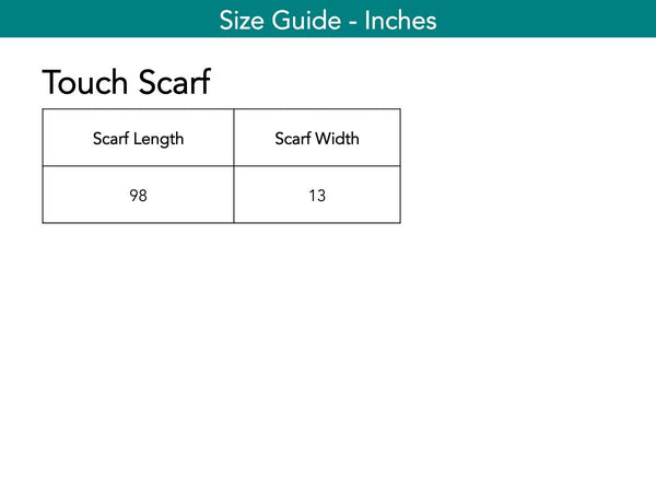 Touch Scarf Accessories The Eight Senses® 