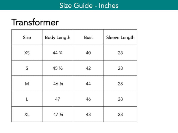 Transformer Coats The Eight Senses® 